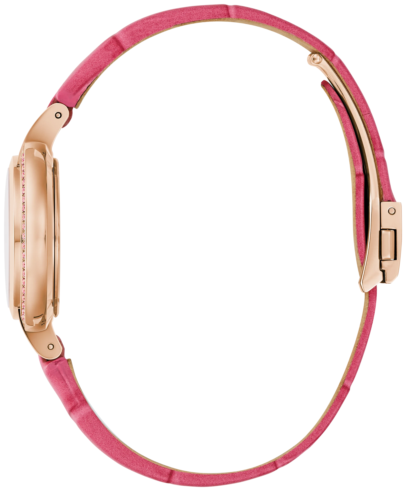 Pink Dial Leather Strap Rubaiyat Spring 97R103 | Bulova